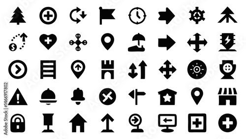 Vector Line Icon Collection of Guidance and Mentorship Concepts for Personal Development Career Planning Life Coaching and Strategic Counseling