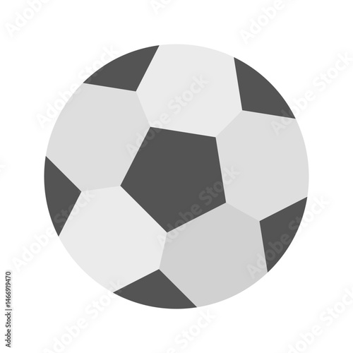 Football icon vector image. Suitable for mobile apps, web apps and print media.