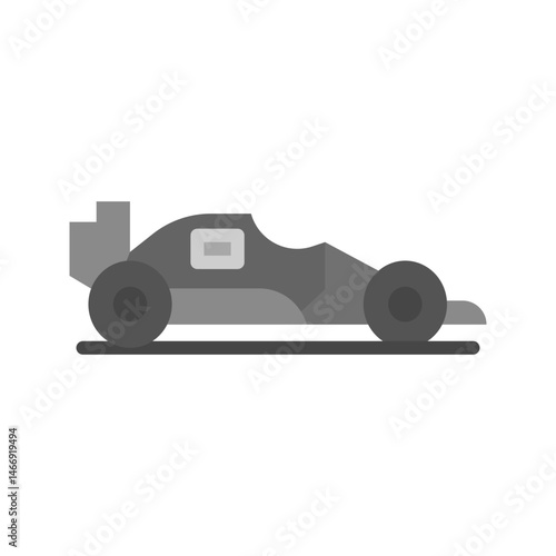 Formula One icon vector image. Suitable for mobile apps, web apps and print media.