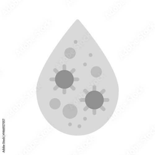 Waste Water icon vector image. Suitable for mobile apps, web apps and print media.