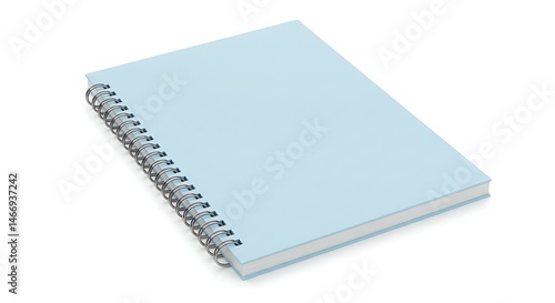 Wallpaper Mural Elevate your note-taking with a spiral-bound notebook in a calming blue hue. Ideal for students, professionals, and creative minds. Torontodigital.ca