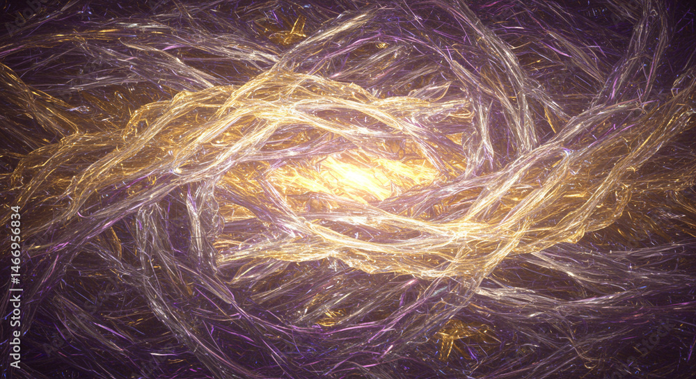 abstract fractal background with stars abstract fractal background with stars