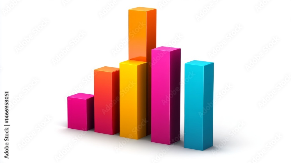 A visually appealing business bar graph with colorful bars on a transparent background, symbolizing data analysis and trends, creating an engaging and modern look. A visually appealing business bar graph with colorful bars on a transparent background, symbolizing data analysis and trends, creating an engaging and modern look.