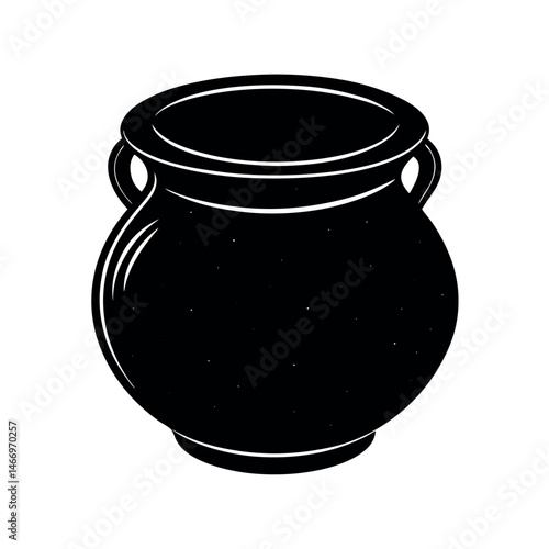 pot vector silhouette