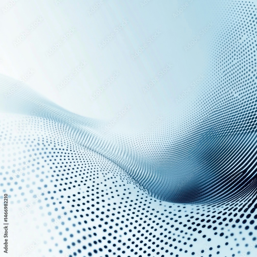 Abstract digital wave pattern (3)
