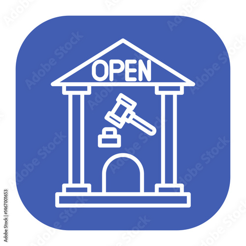 Open Court Icon