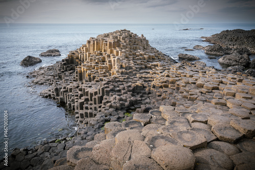 Giant's Causeway and Sunset