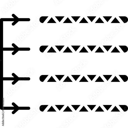 Timeline Infographics Icon