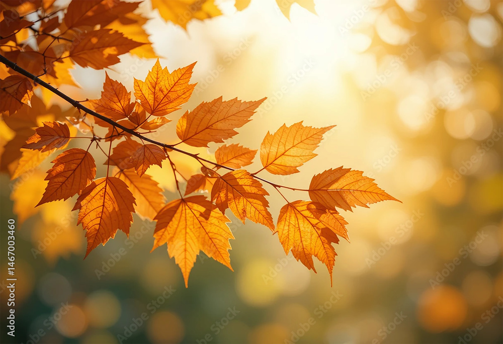 Autumn Leaves: Natural Bokeh Background for Fall Vibes Autumn Leaves: Natural Bokeh Background for Fall Vibes