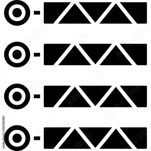 Process Infographics Icon