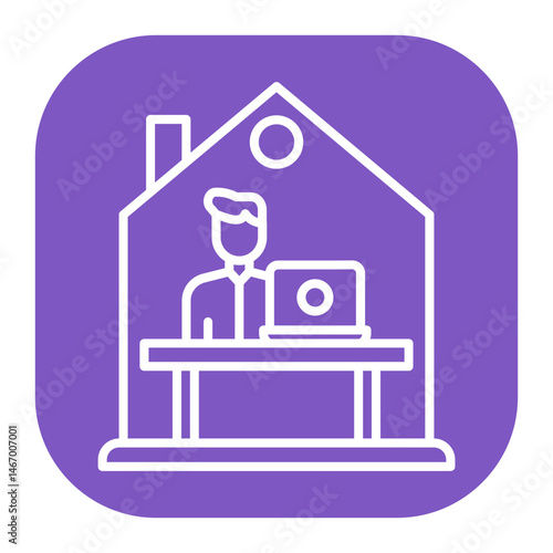 Work From Home Icon