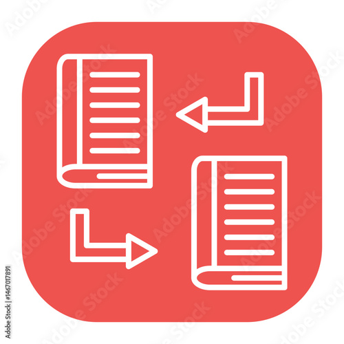 Literature Exchange Icon