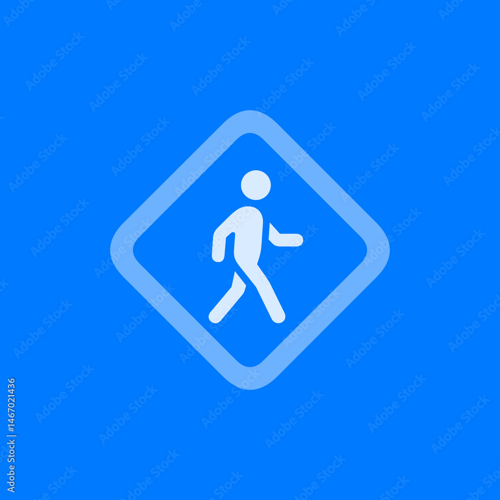 Walking Icon (Diamond) Walking Icon (Diamond)