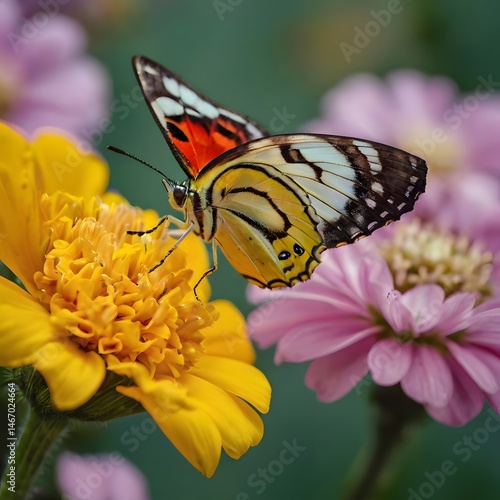 butterfly on flower