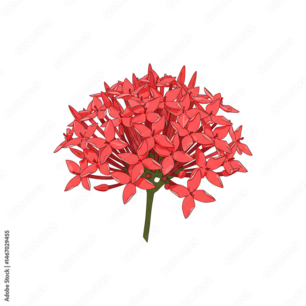 Naklejka premium flower