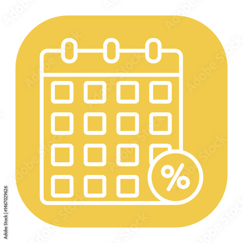 Annual Percentage Rate Icon