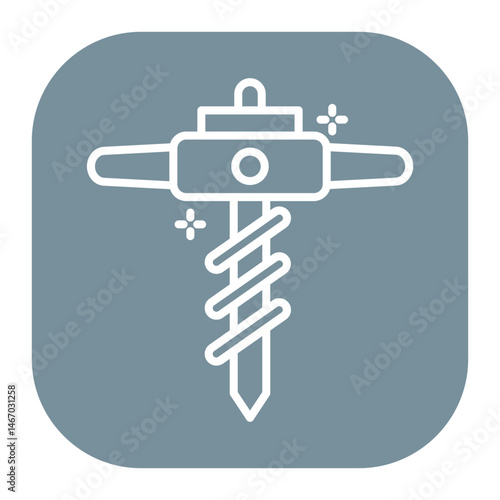 Drain Auger Icon