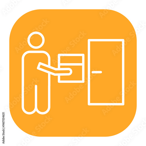 Delivery On Doorstep Icon