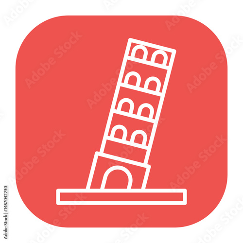 Leaning Tower Icon