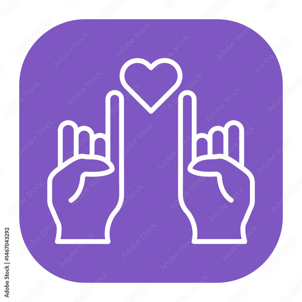 Obraz premium Pinky Promise Icon