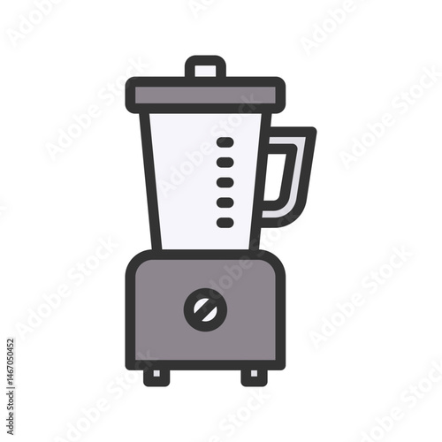 Coffee Blender icon vector image. Suitable for mobile apps, web apps and print media.