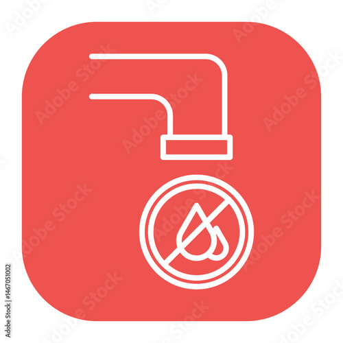 No Water Icon
