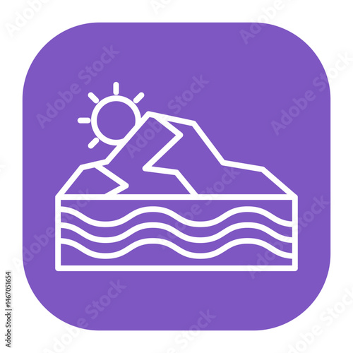 Melting Ice Icon