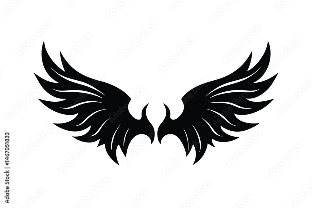 Fototapeta premium fire tattoo vector