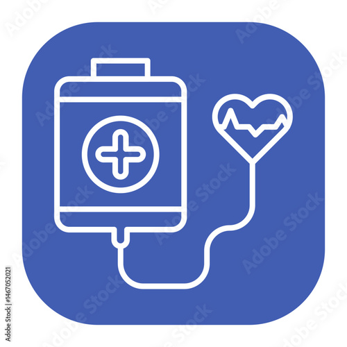 Blood Transfusion Icon