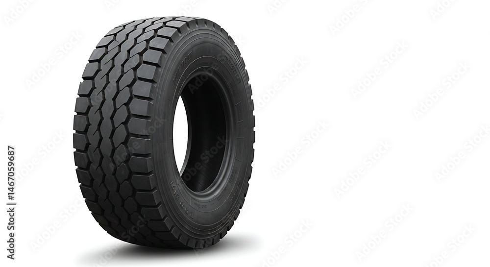 New black tire truck tires all season tires radial tires automotive tires tire tread rubber tires on transparent background New black tire truck tires all season tires radial tires automotive tires tire tread rubber tires on transparent background