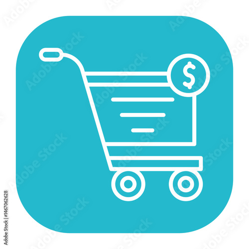 Cart Price Icon