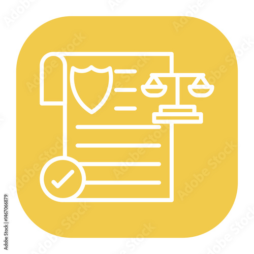Legal Compliance Icon