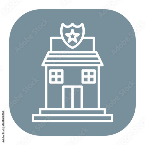 Police Station Icon