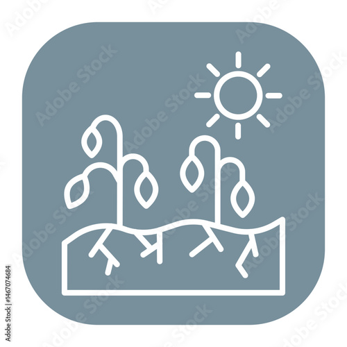 Dry Soil Icon