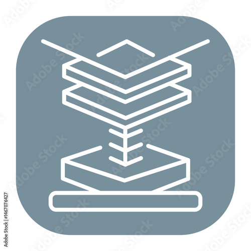 Layer Adhesion Icon