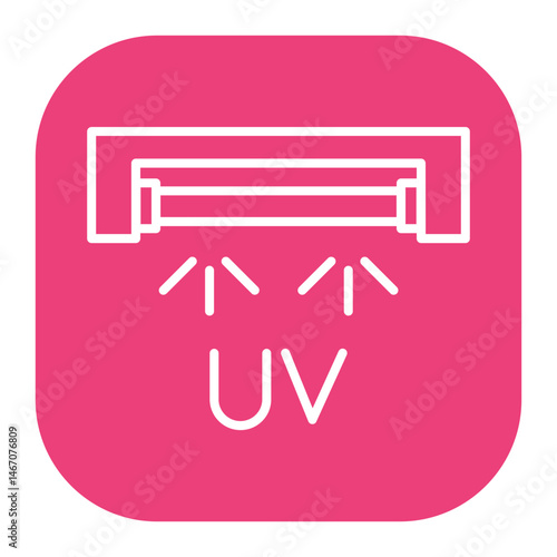 UV Light Source Icon