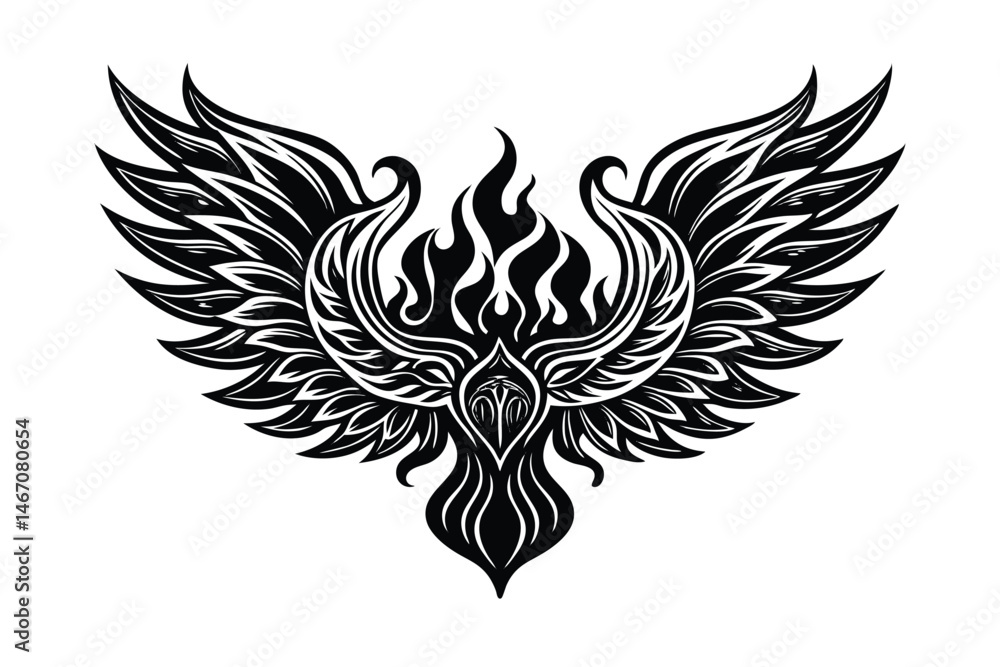 Obraz premium eagle with wings