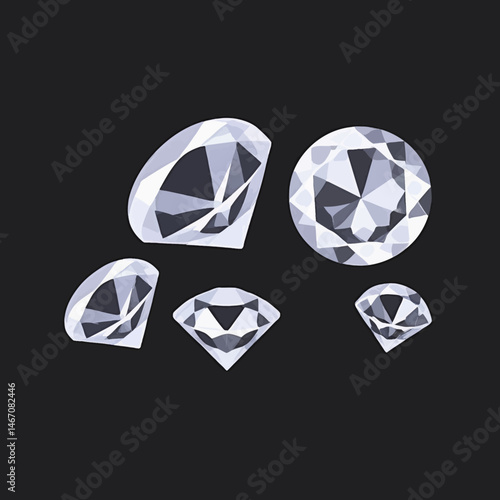 Diamonds_Illustration_Gemstones_Jewelry_Luxury_Gems