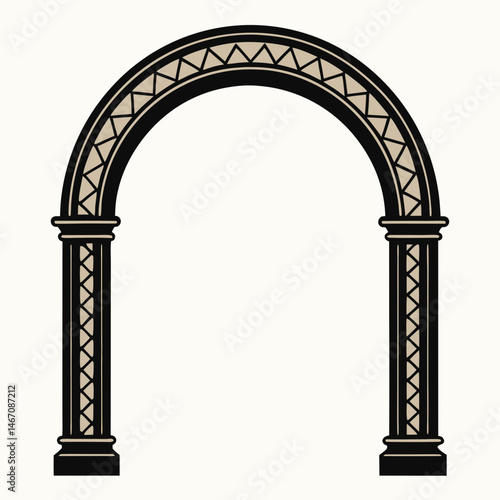 arch of the roman aqueduct