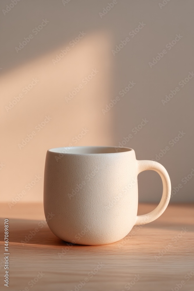new white coffee mug with dad ever printed in bold sits empty on minimalist wooden desk new white coffee mug with dad ever printed in bold sits empty on minimalist wooden desk