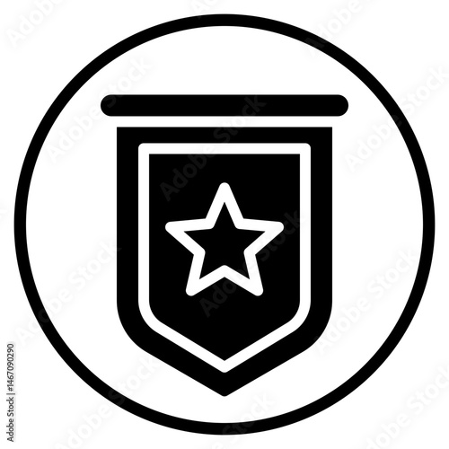 flag glyph icon