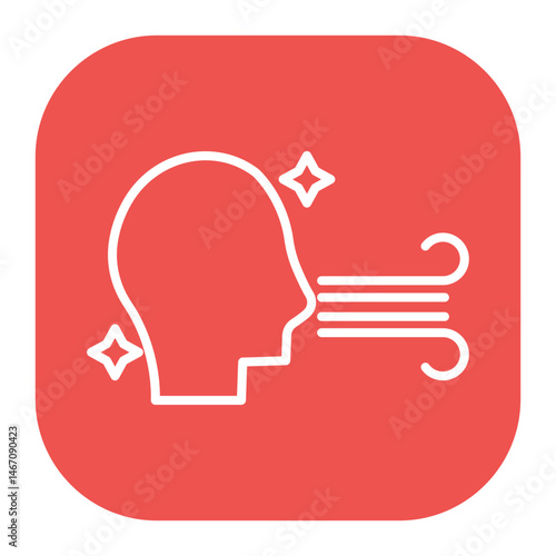 Smoke Inhalation Icon