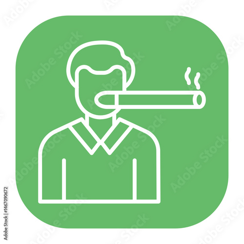Tobacco Addiction Icon