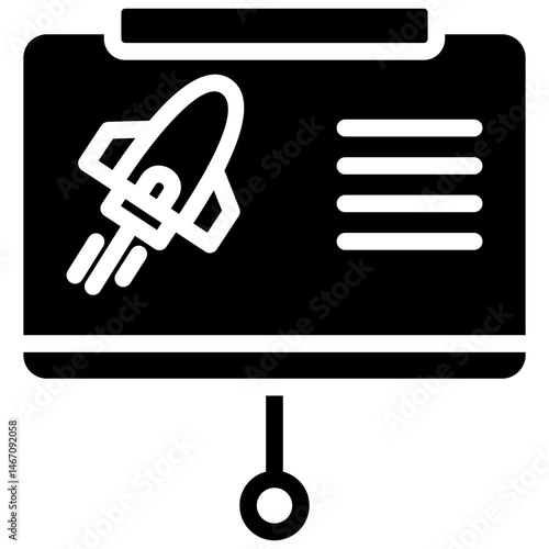 presentation glyph icon