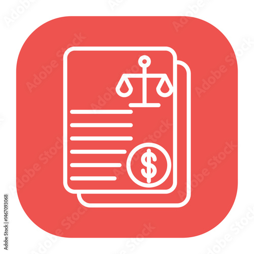 Legal Fees Icon
