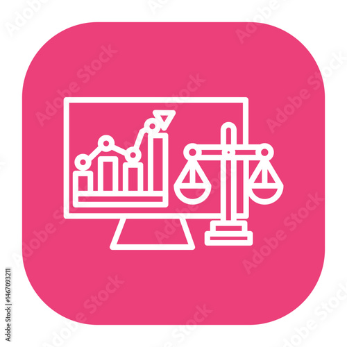 Legal Analysis Icon