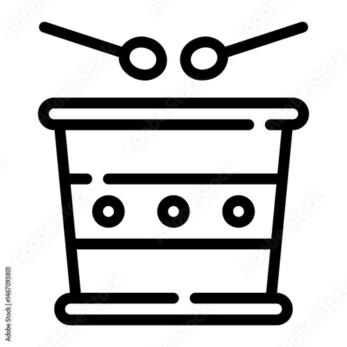 drum line icon