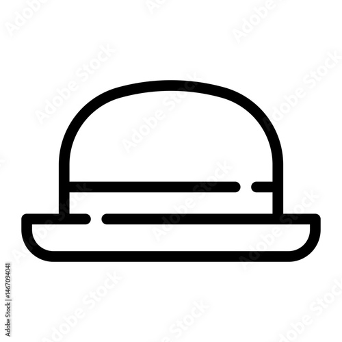 hat line icon