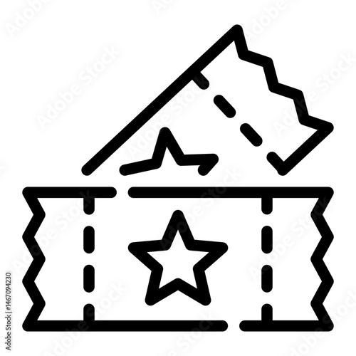 ticket line icon