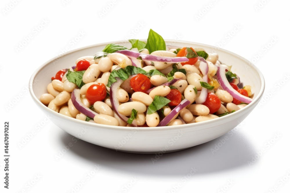 Fresh White Bean Salad with Tomatoes Red Onion vibrant healthy summer meal delicious recipe Fresh White Bean Salad with Tomatoes Red Onion vibrant healthy summer meal delicious recipe